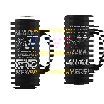 Usa Navy Veteran Retired Not Expired Graphic Design Printed Casual Daily Basic Coffee Mug - Thegiftio