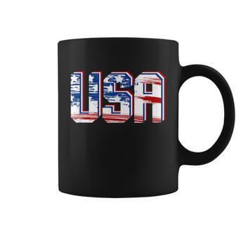 Usa Us Flag Patriotic 4Th Of July America V2 Coffee Mug - Monsterry AU