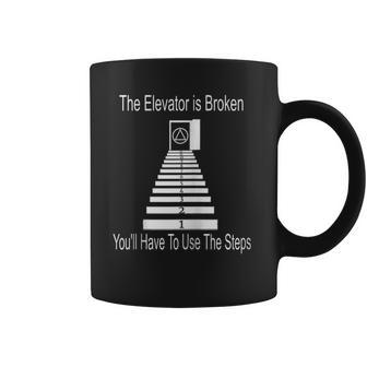 Use The Steps Aa Na Anonymous T 12 Step Recovery Gifts Zip Coffee Mug - Thegiftio UK