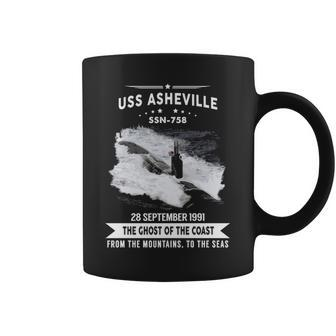 Uss Asheville Ssn Coffee Mug - Monsterry DE