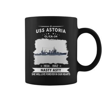 Uss Astoria Cl 34 Ca Coffee Mug - Monsterry AU