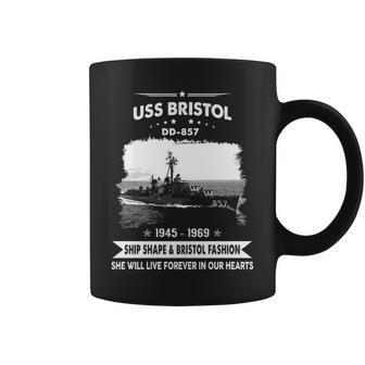 Uss Bristol Dd 857 Dd Coffee Mug - Monsterry UK