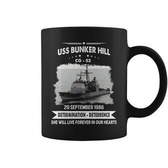 Uss Bunker Hill Cg V2 Coffee Mug - Monsterry