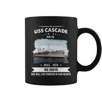 Uss Cascade Ad Coffee Mug - Monsterry UK