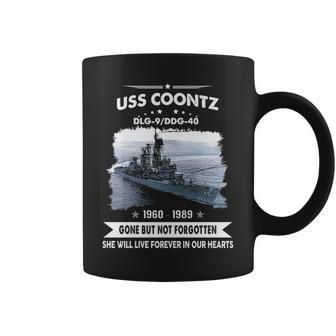 Uss Coontz Dlg 9 Ddg Coffee Mug - Monsterry