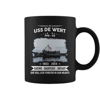 Uss De Wert Ffg Coffee Mug - Monsterry DE