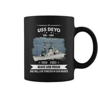 Uss Deyo Dd V2 Coffee Mug - Monsterry AU