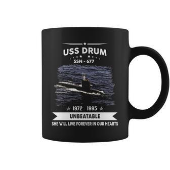 Uss Drum Ssn Coffee Mug - Monsterry