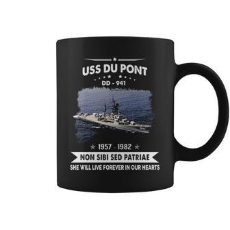Uss Du Pont Dd 941 Uss Dupont Dd- Coffee Mug - Monsterry CA