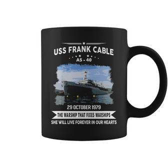 Uss Frank Cable As Coffee Mug - Monsterry UK