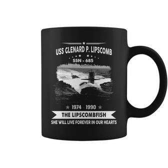 Uss Glenard P Lipscomb Ssn Coffee Mug - Monsterry DE