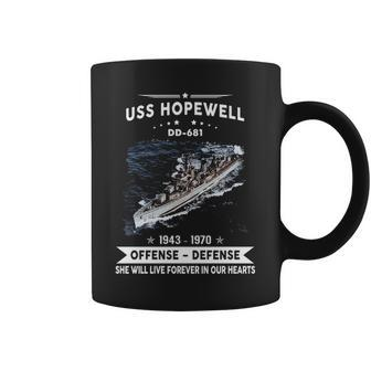 Uss Hopewell Dd Coffee Mug - Monsterry