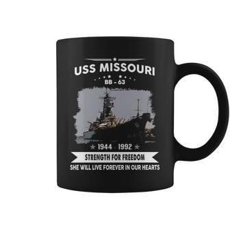 Uss Missouri Bb Coffee Mug - Monsterry