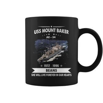 Uss Mount Baker Ae 34 Ae34 Uss Mt Baker Coffee Mug - Monsterry