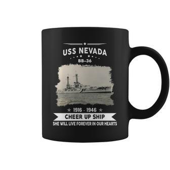 Uss Nevada Bb Coffee Mug - Monsterry