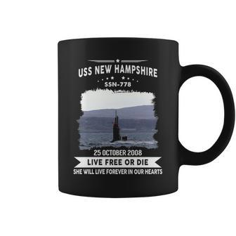 Uss New Hampshire Ssn Coffee Mug - Monsterry AU