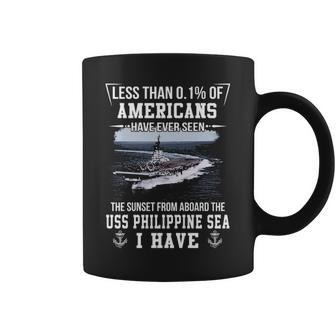 Uss Philippine Sea Cv 47 Sunset Coffee Mug - Monsterry AU