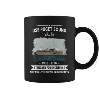 Uss Puget Sound Ad Coffee Mug - Monsterry