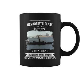 Uss Robert E Peary Ff 1073 De Coffee Mug - Monsterry