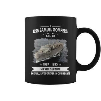 Uss Samuel Gompers Ad Coffee Mug - Monsterry