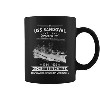 Uss Sandoval Apa Coffee Mug - Monsterry
