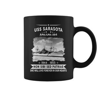 Uss Sarasota Apa Coffee Mug - Monsterry
