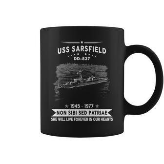 Uss Sarsfield Dd Coffee Mug - Monsterry