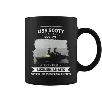Uss Scott Ddg Coffee Mug - Monsterry