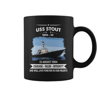 Uss Stout Ddg V2 Coffee Mug - Monsterry