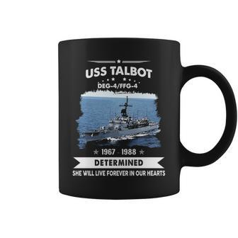 Uss Talbot Ffg 4 Deg Coffee Mug - Monsterry UK