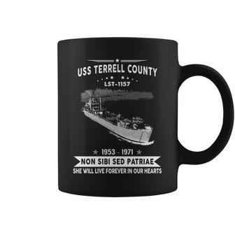 Uss Terrell County Lst Coffee Mug - Monsterry UK