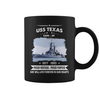 Uss Texas Cgn Coffee Mug - Monsterry