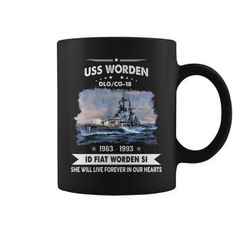 Uss Worden Dlg 18 Cg Coffee Mug - Monsterry