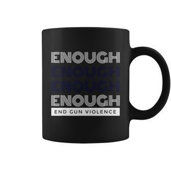 Uvalde Stop Gun Violence Enough End Gun Violence Coffee Mug - Monsterry CA