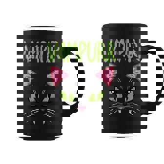 Vampurr Vampire Cat Funny Halloween Costume Women Girls Coffee Mug - Thegiftio