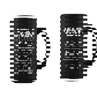 Vegan For Everything Meaningful Gift Earth Day Save The Bees Men Women Gift Coffee Mug - Monsterry