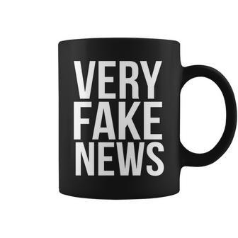 Very Fake News Funny Donald Trump Coffee Mug - Monsterry UK