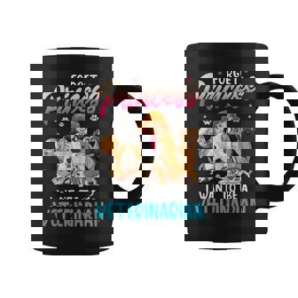 Vet Science Girl Forget Princess I Want To Be A Veterinarian Coffee Mug - Thegiftio UK