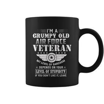 Veteran 365 Im A Grumpy Old Air Force Veteran Coffee Mug - Thegiftio UK