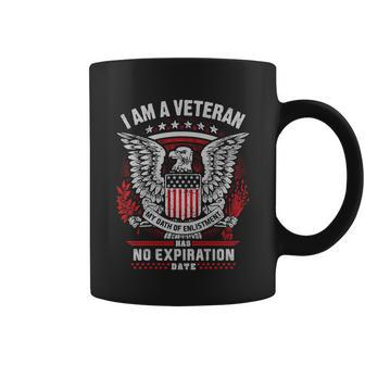 Veteran Oath Of Enlistment Graphic Design Printed Casual Daily Basic V2 Coffee Mug - Thegiftio UK