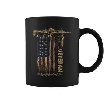 Veteran Usa Flag Graphic Design Printed Casual Daily Basic Coffee Mug - Thegiftio UK