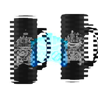 Video Game Controller Hanukkah Menorah Candles Funny Gift Graphic Design Printed Casual Daily Basic Coffee Mug - Thegiftio