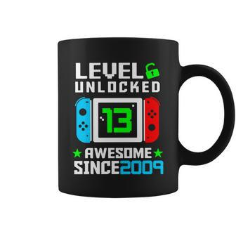 Video Game Level 13 Unlocked 13Th Birthday Graphic Design Printed Casual Daily Basic Coffee Mug