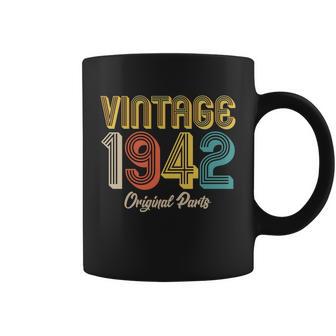 Vintage 1942 Original Parts 80Th Birthday V2 Coffee Mug - Monsterry UK