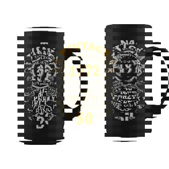 Vintage 1972 Limited Edition 50 Year Old Gifts 50Th Birthday Coffee Mug - Thegiftio UK