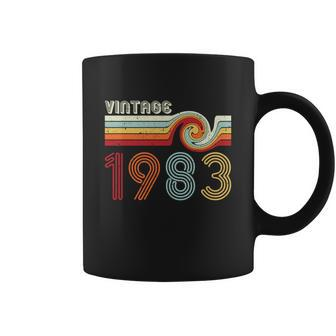 Vintage 1983 Retro Birthday Gift Graphic Design Printed Casual Daily Basic Coffee Mug - Thegiftio UK
