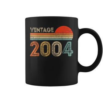 Vintage 2004 Made In 2004 18Th Birthday Gift 18 Year Old Coffee Mug - Thegiftio UK