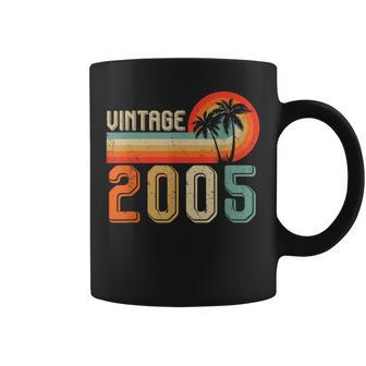 Vintage 2005 17Th Birthday Gift Boys Girls 17 Year Old Retro Coffee Mug - Thegiftio UK