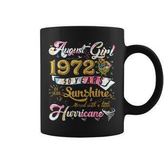 Vintage August Girl 1972 Classic 50 Years Old 50Th Birthday Coffee Mug - Seseable