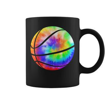 Vintage Basketball Tie Dye Rainbow Team Fan Basketball Lover Coffee Mug - Thegiftio UK